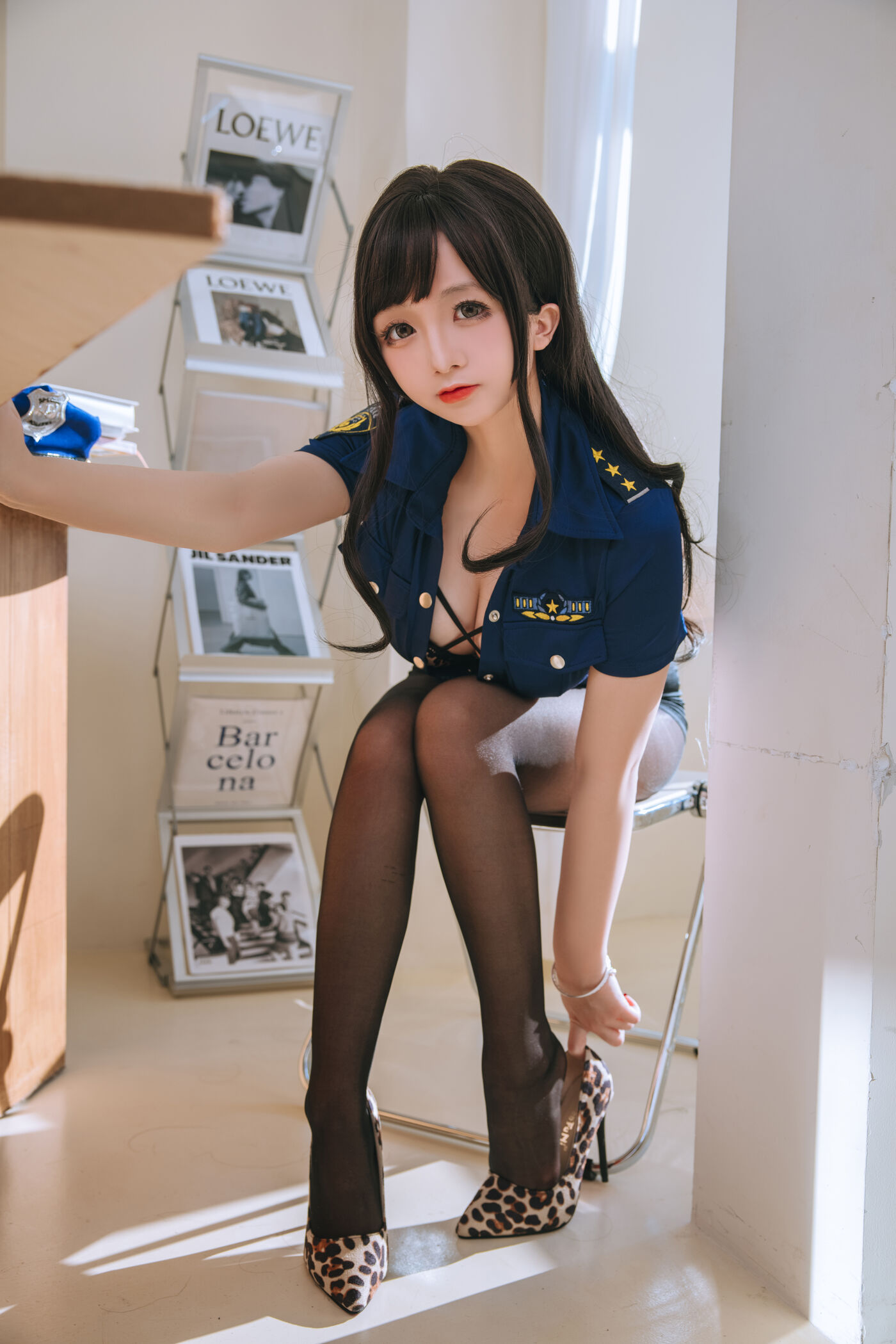日奈娇 NO.038 豹纹女警[80P]插图6